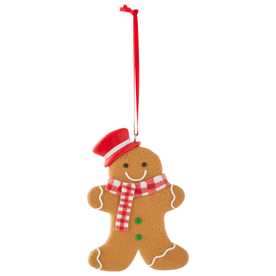 Suspension décorative de Noël en pain d'épice avec chapeau argile - ECLOZ - Image 2