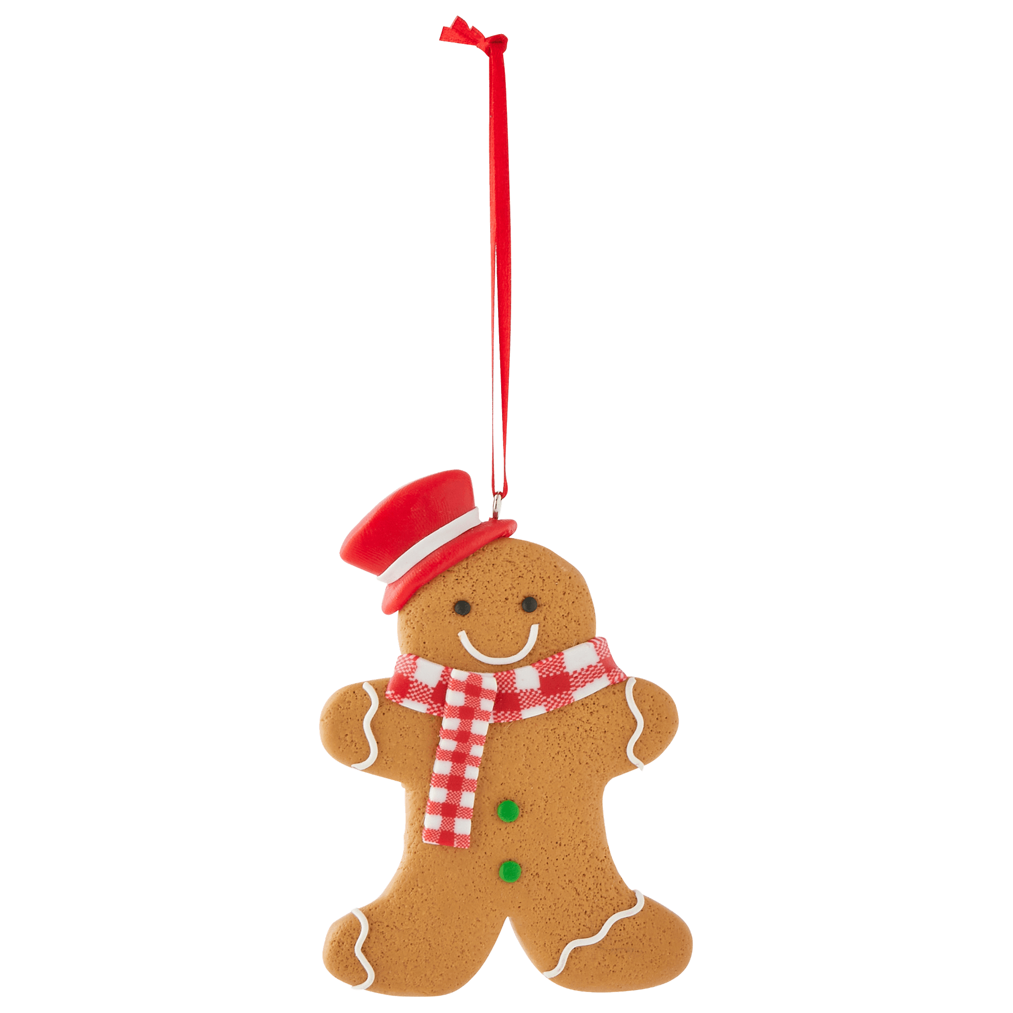 Suspension décorative de Noël en pain d'épice avec chapeau argile - ECLOZ - Image 2