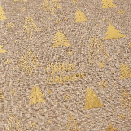 Chemin de table marron or - ECLOZ - Image 3
