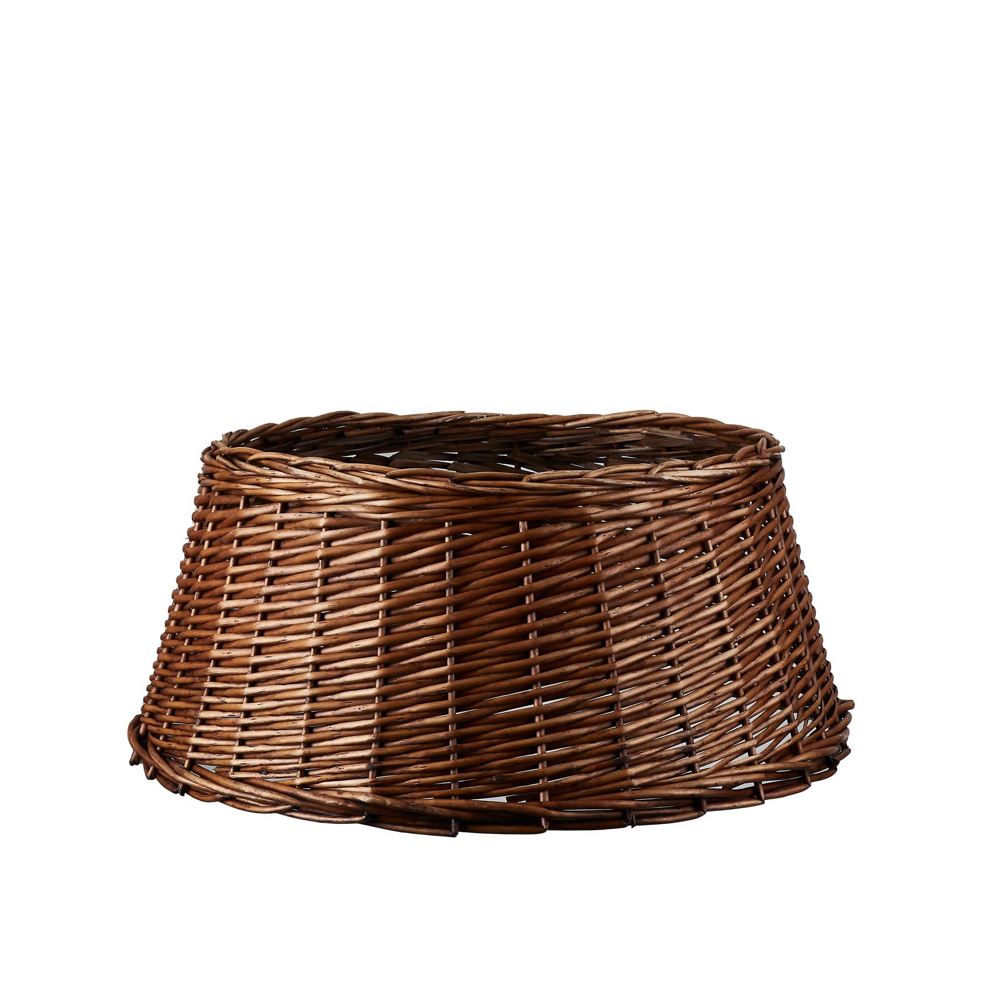 Cache-pied sapin en rotin naturel - ECLOZ