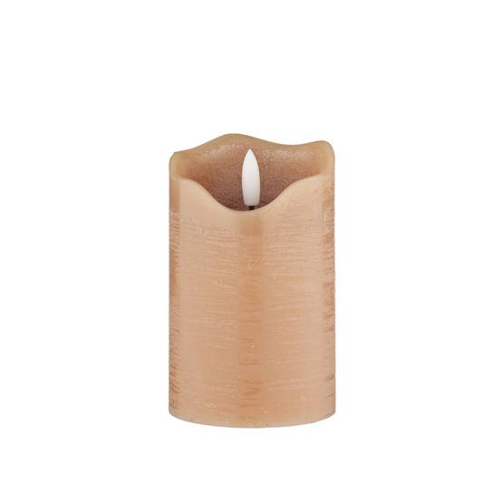 Ecloz - Bougie LED marron H.12,5 cm - ECLOZ
