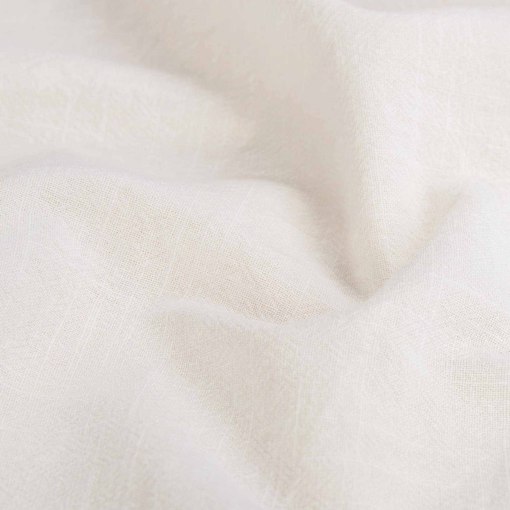 Nappe blanche brodée verte L.250 x l.130 cm - ECLOZ - Image 2