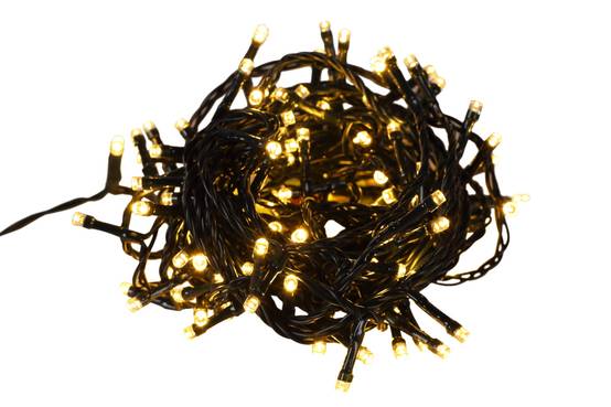 Guirlande 128 LED blanc chaud L.8 m - ECLOZ