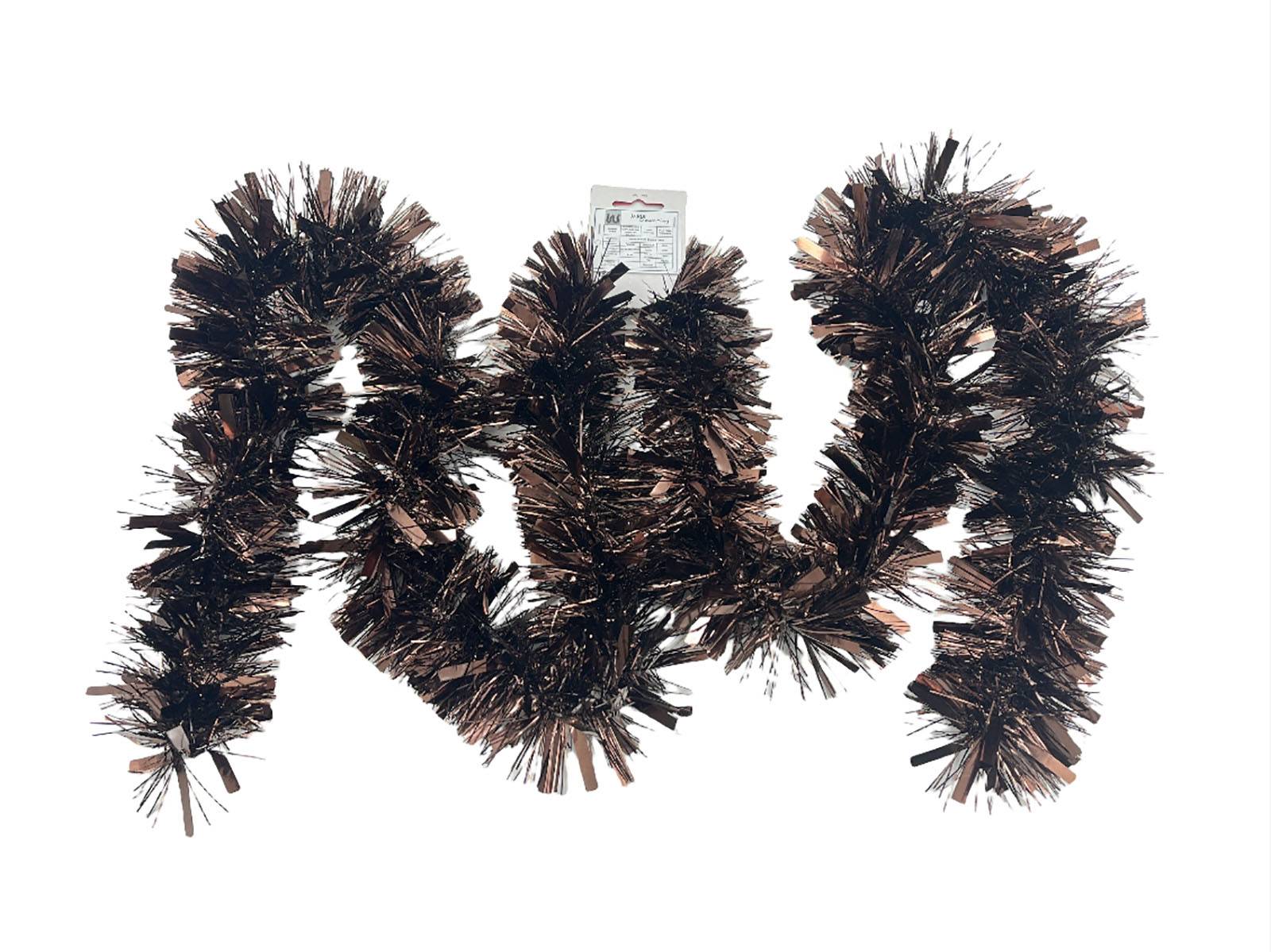 Guirlande de Noël scintillante marron L.200 cm - ECLOZ - Image 1