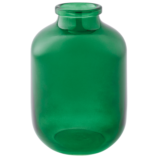 Vase en verre vert sapin H.18 cm - ECLOZ - Image 2
