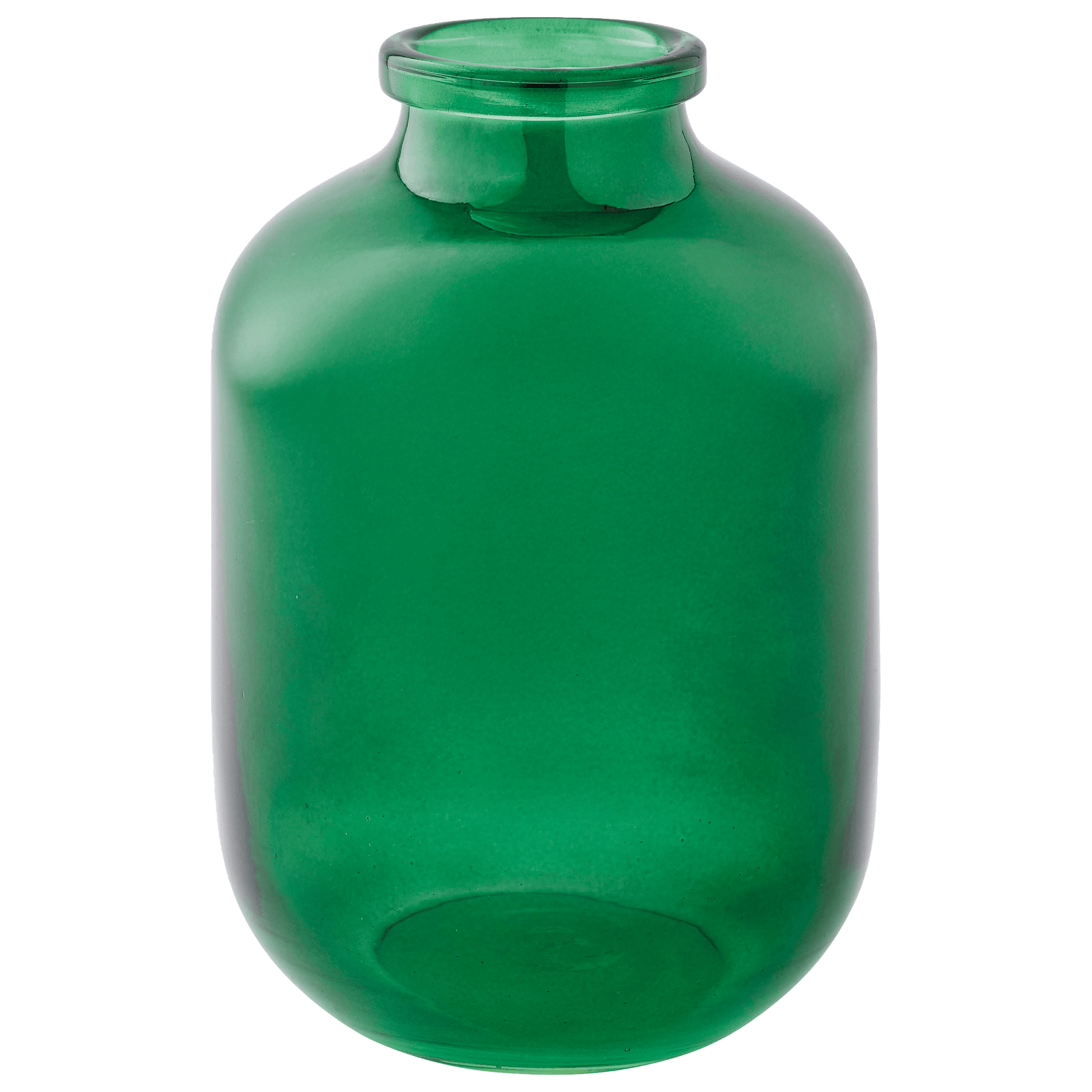 Vase en verre vert sapin H.18 cm - ECLOZ - Image 2