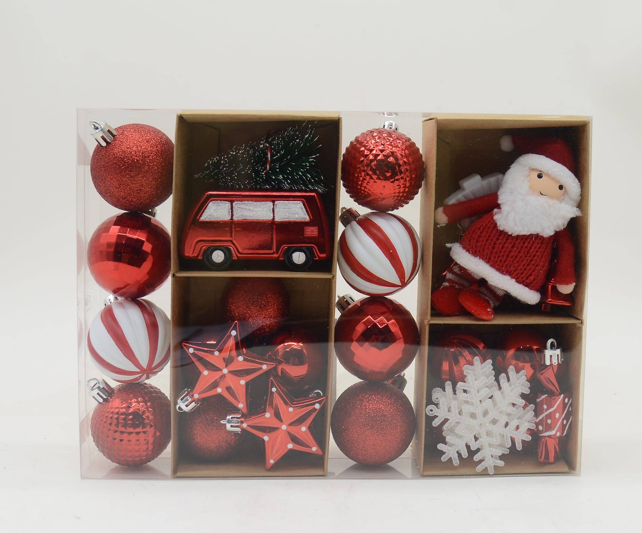 Pack de suspensions décoratives de Noël pour sapins - ECLOZ