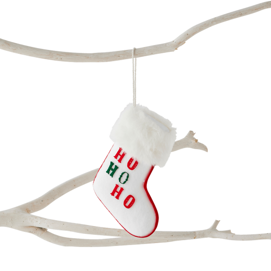 Boîte de 6 suspensions décoratives de Noël - chaussettes de Noël - ECLOZ - Image 3