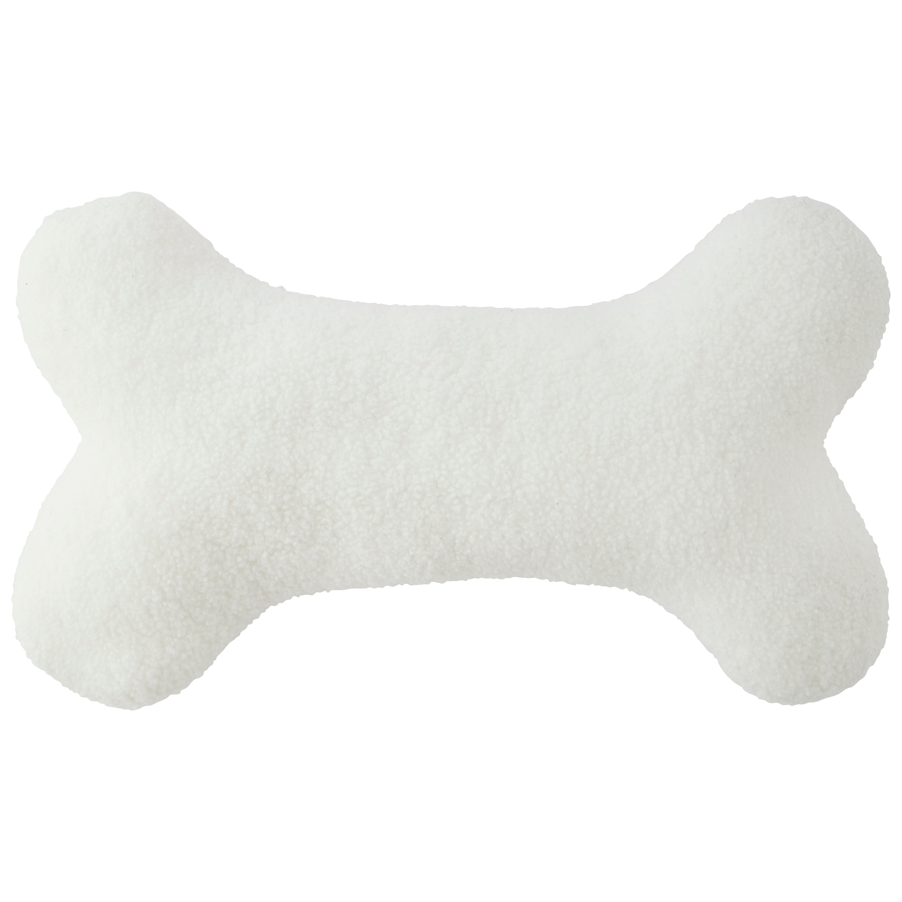 Ecloz - Coussin blanc en os à bouclettes - ECLOZ - Image 3