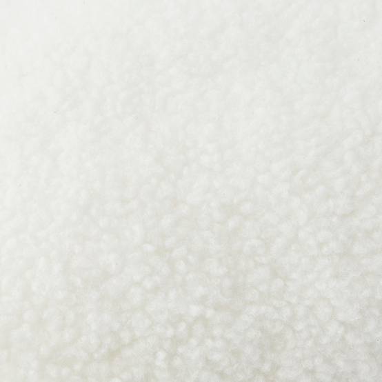 Ecloz - Coussin blanc en os à bouclettes - ECLOZ - Image 4