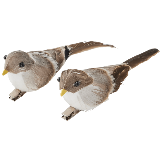 Lot de 2 clips oiseaux H.4 cm - ECLOZ - Image 2