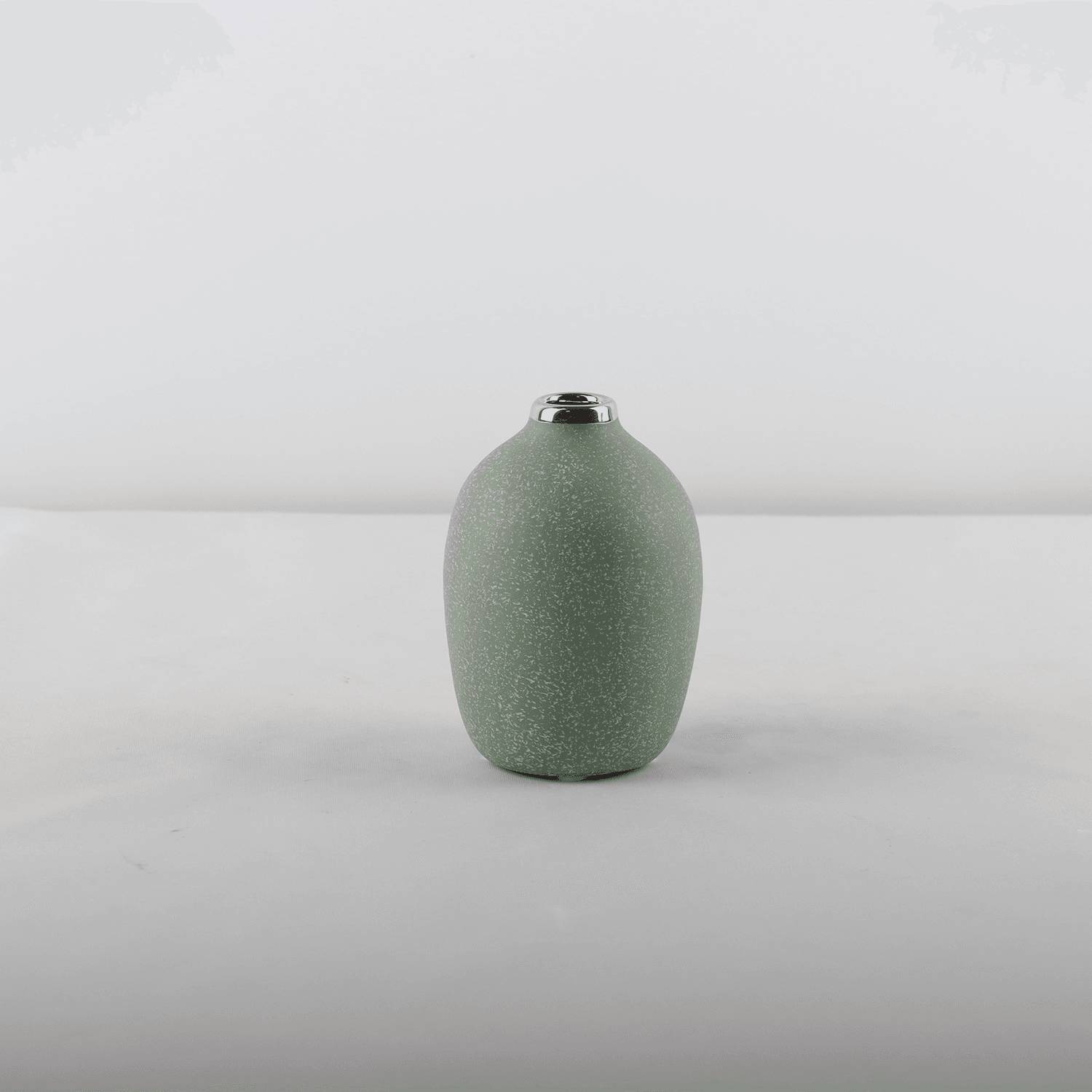 Soliflore vert tacheté de blanc H.12 cm - ECLOZ