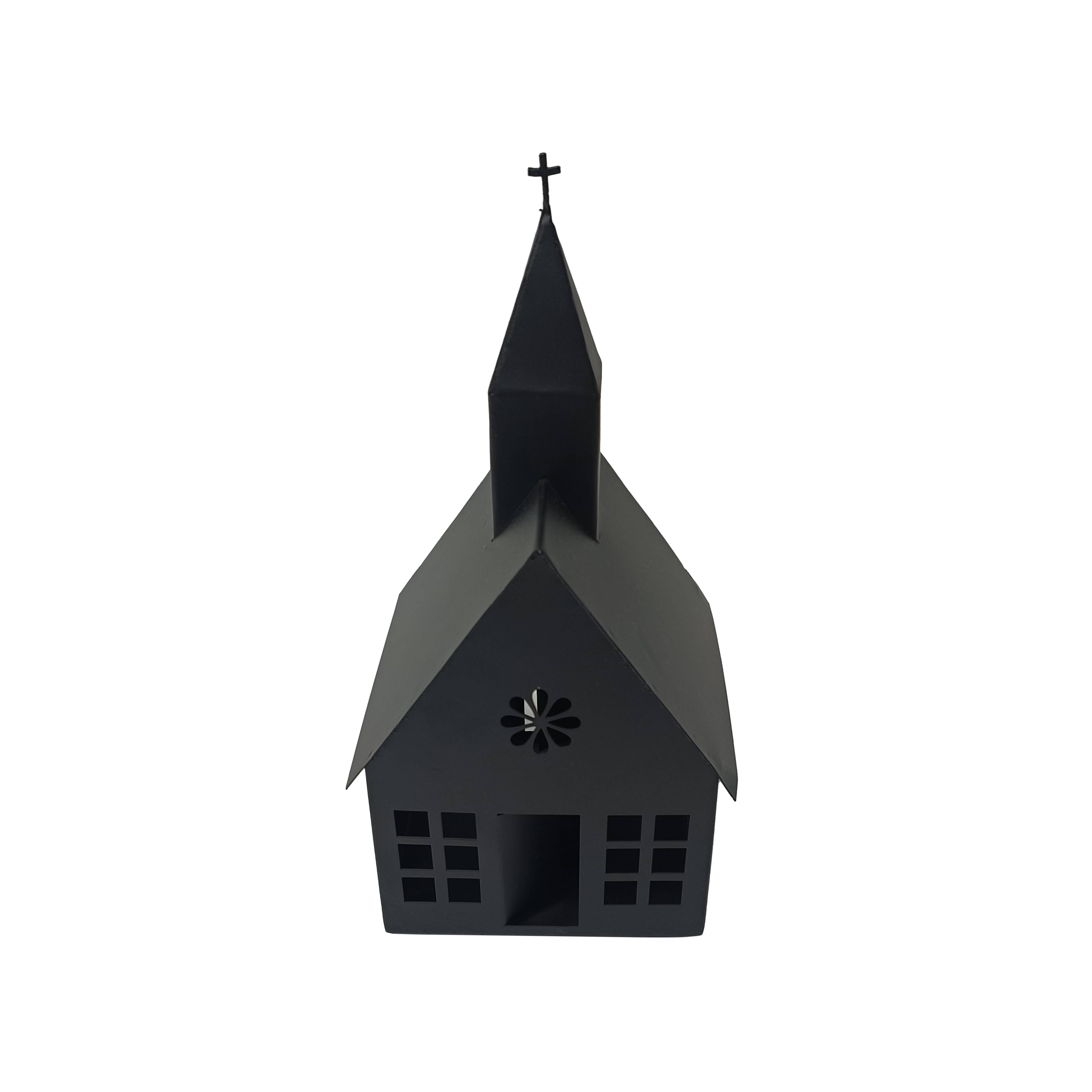Ecloz - Église en métal H.28,5 cm - ECLOZ