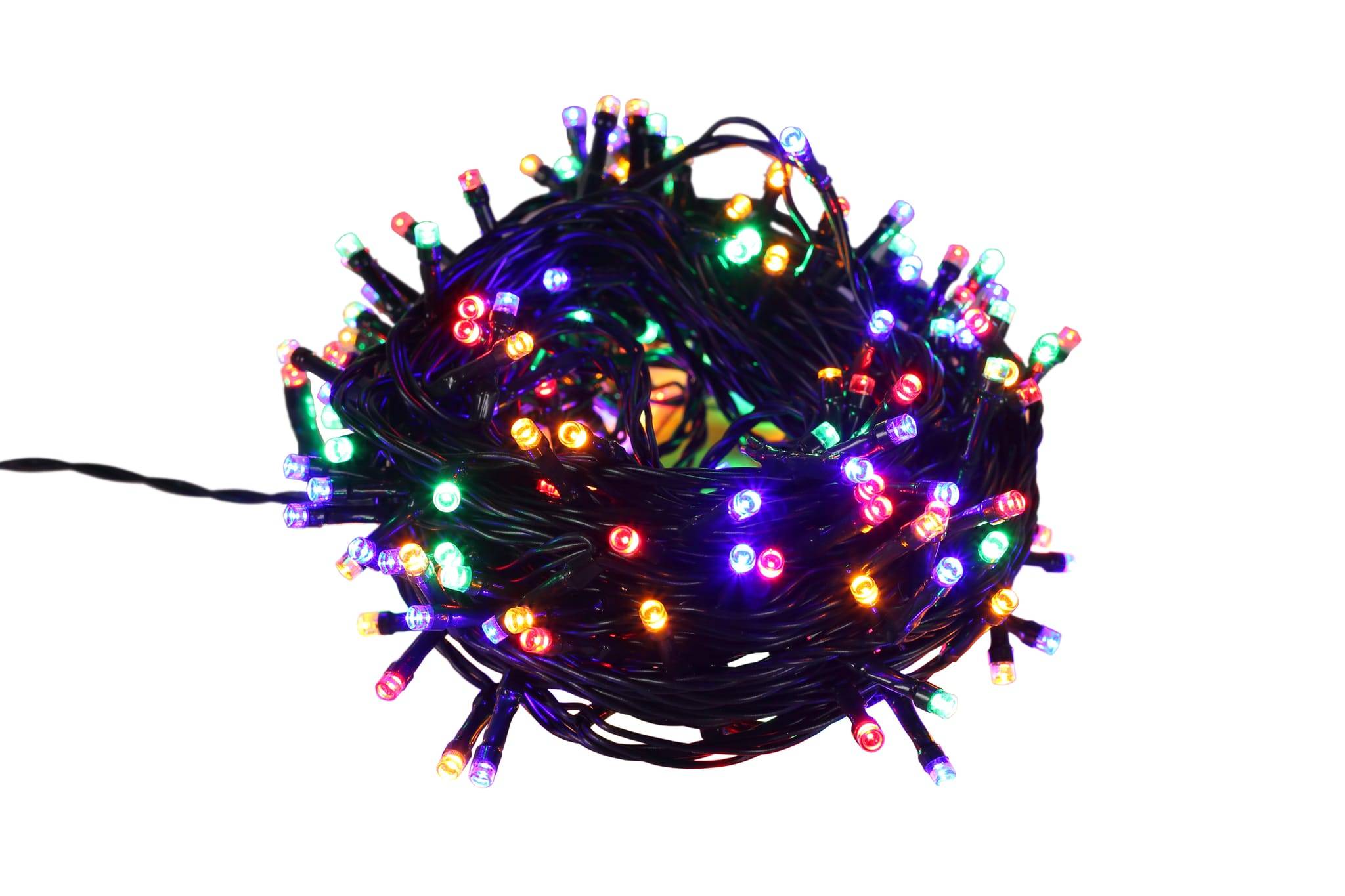 Guirlande 192 LED multicolores L.16 m - ECLOZ