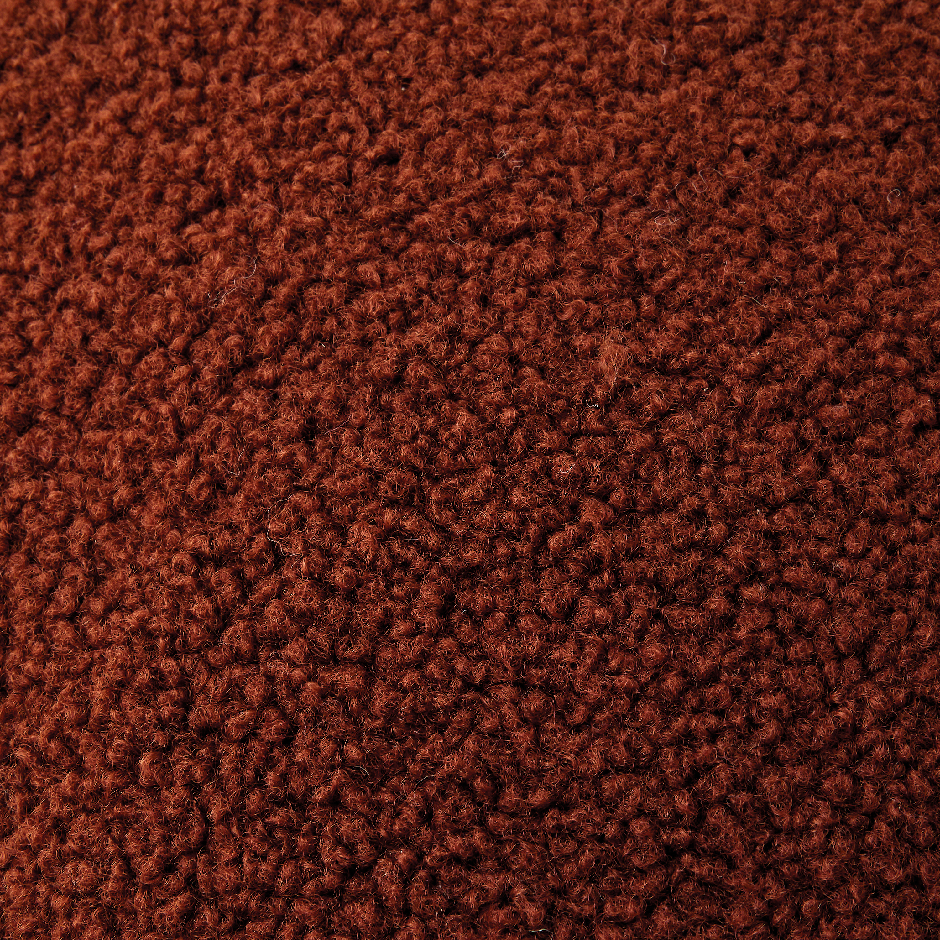 Ecloz - Coussin à bouclettes terracotta - ECLOZ - Image 5