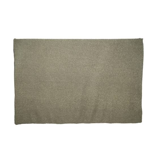 Plaid vert en peluche L.160 x l.130 cm - ECLOZ