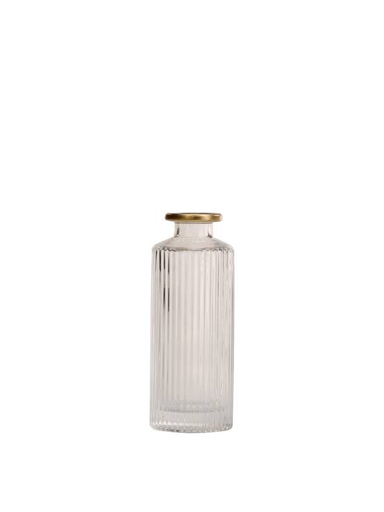 Soliflore strié bord doré H.13 cm - ECLOZ