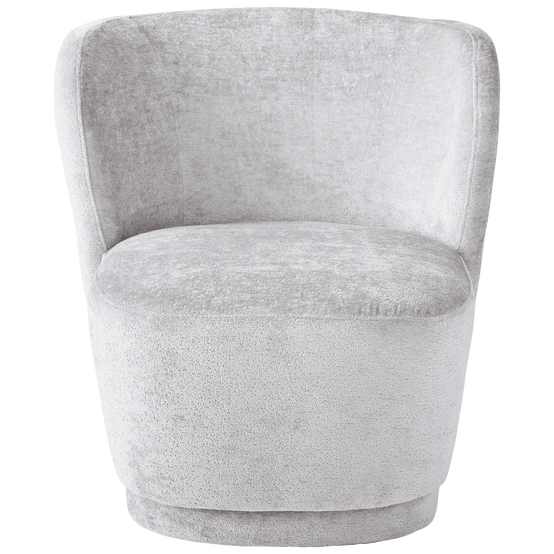 Ecloz - Fauteuil mix velours gris clair - ECLOZ - Image 3