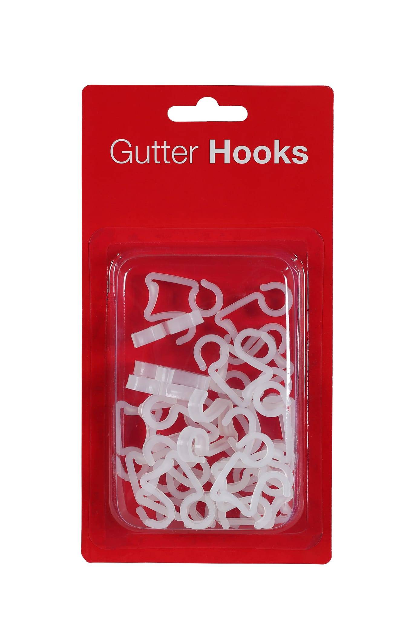 Assortiment de 24 crochets gouttière - ECLOZ