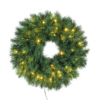 Couronne de Noël réaliste avec des lumières | Vecteur Gratuite Couronne de Noël réaliste avec des lumières | Vecteur Gratuite