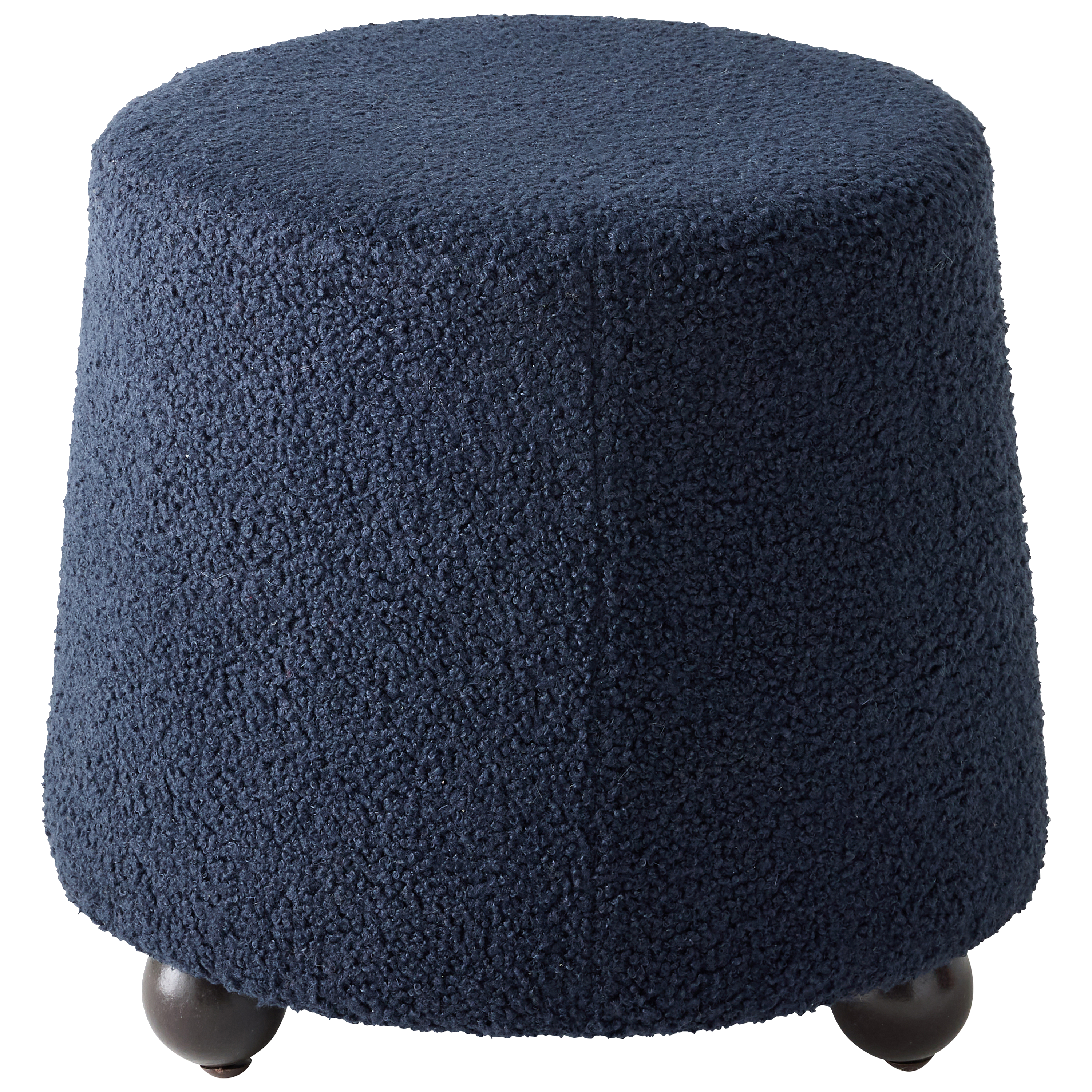 Ecloz - Pouf bleu foncé Ø 35 cm - ECLOZ - Image 2