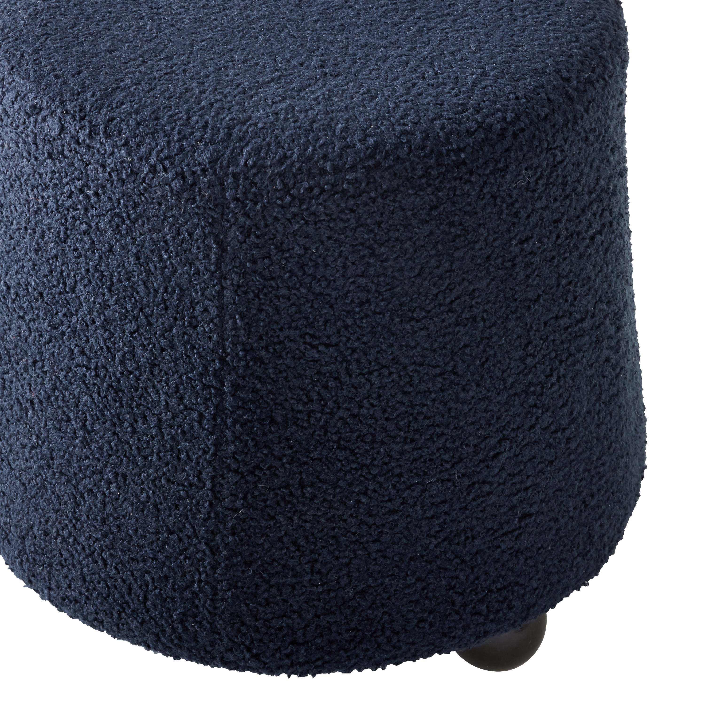 Ecloz - Pouf bleu foncé Ø 35 cm - ECLOZ - Image 3