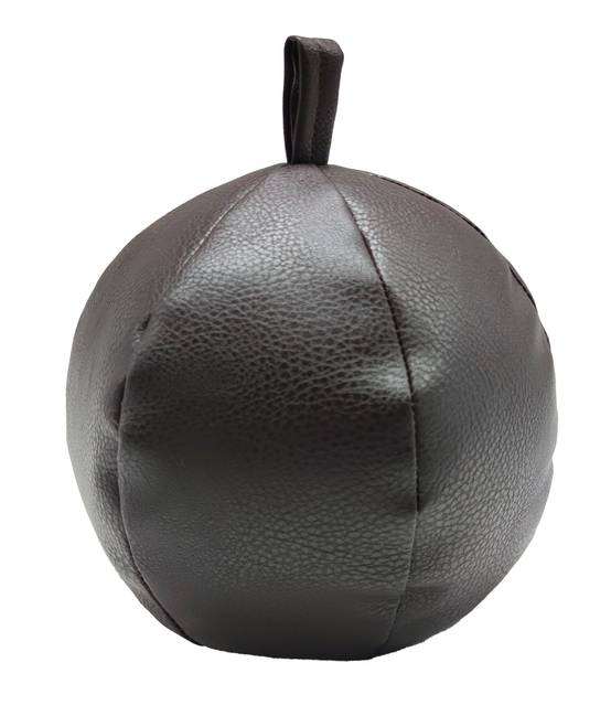 Ecloz - Cale-porte rond imitation cuir H.16 cm - ECLOZ