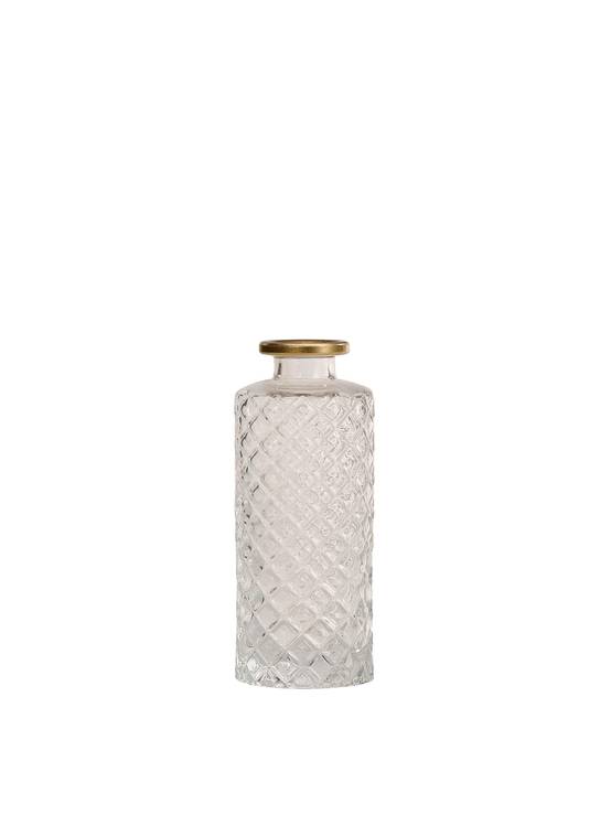 Soliflore relief bord doré H.13 cm - ECLOZ