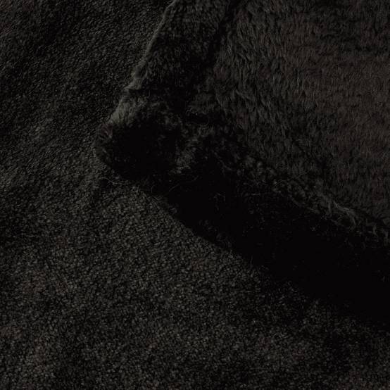 Plaid noir L.150 x l.125 cm - ECLOZ - Image 4