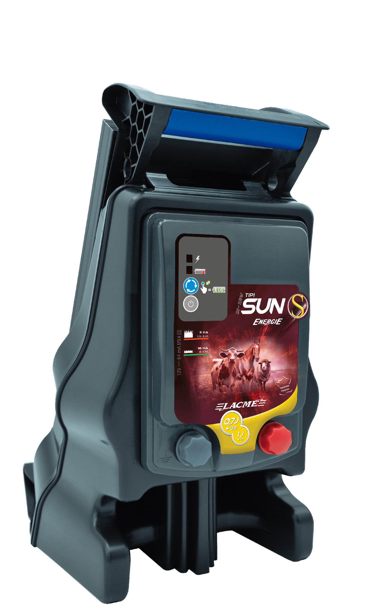 Lacme - Electrificateur Energie Tipi SUN S - 7,2W