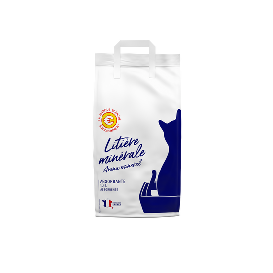 Marque Economique - Litière absorbante minérale pour chat - 10 L - Image 6