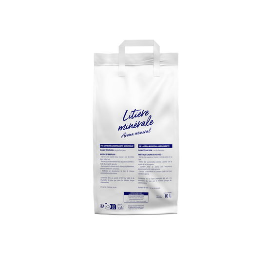 Marque Economique - Litière absorbante minérale pour chat - 10 L - Image 7