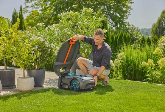 Gardena - Tondeuse robot Smart Sileno Free 800 18V 800m² sans fil - Husqvarna - Image 5