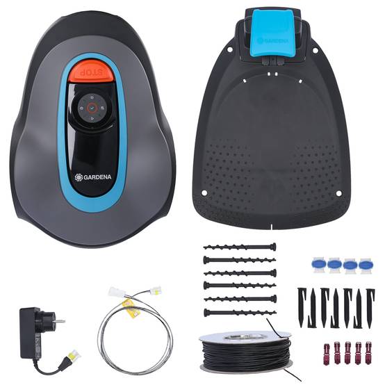 Gardena - Tondeuse robot Sileno minimo plastique multicolore L.60 cm l.50 cm H.31 cm - Husqvarna - Image 4