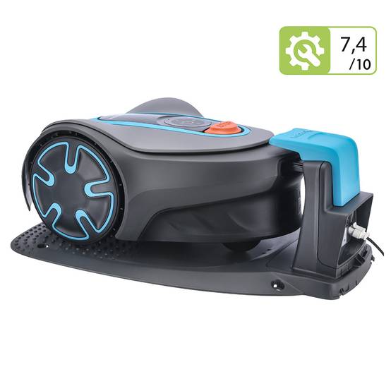 Gardena - Tondeuse robot Sileno minimo plastique multicolore L.60 cm l.50 cm H.31 cm - Husqvarna - Image 2