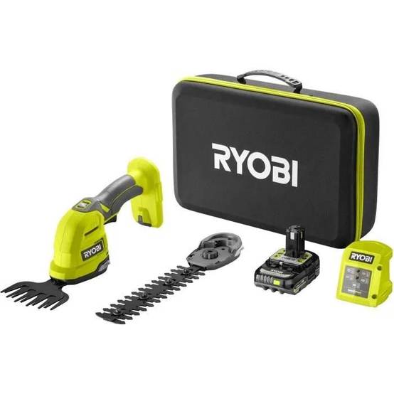Ryobi - Cisaille à gazon sculpteur de végétaux 18V avec batterie 2,0 Ah et chargeur - Ryobi - Image 1