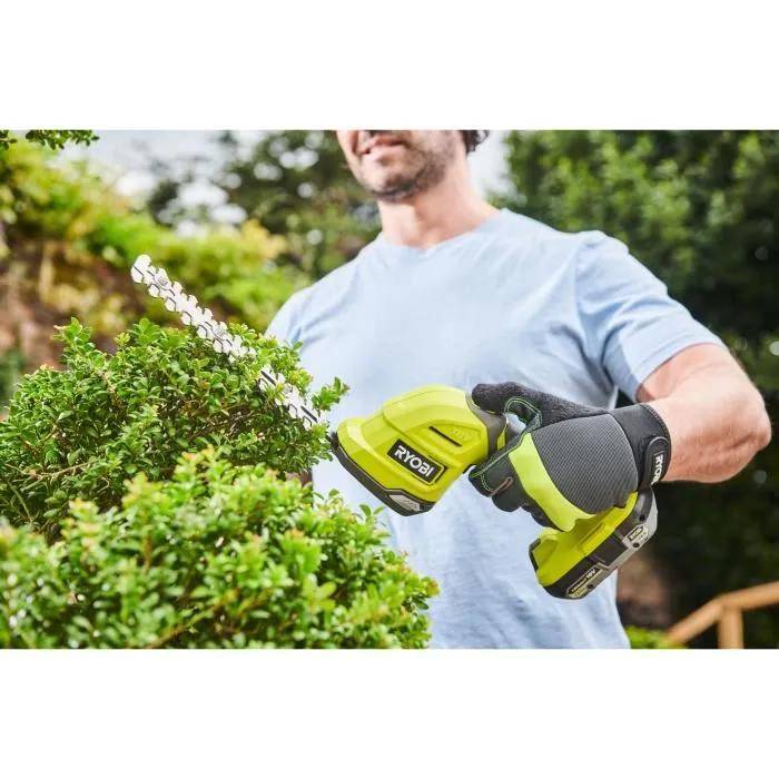 Ryobi - Cisaille à gazon sculpteur de végétaux 18V avec batterie 2,0 Ah et chargeur - Ryobi - Image 8