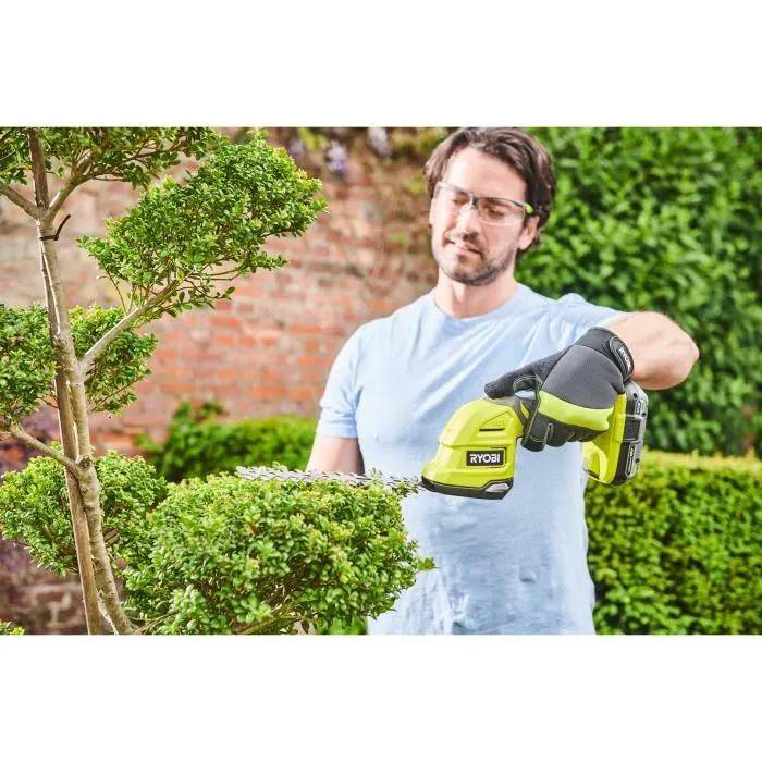 Ryobi - Cisaille à gazon sculpteur de végétaux 18V avec batterie 2,0 Ah et chargeur - Ryobi - Image 9