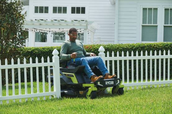 Ryobi - Tondeuse autoportée rider Zero -Turn brushless 72V lithium 76cm - RYOBI - Image 2