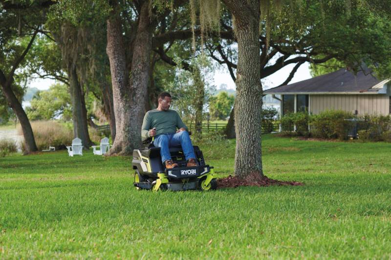 Ryobi - Tondeuse autoportée rider Zero -Turn brushless 72V lithium 76cm - RYOBI - Image 4