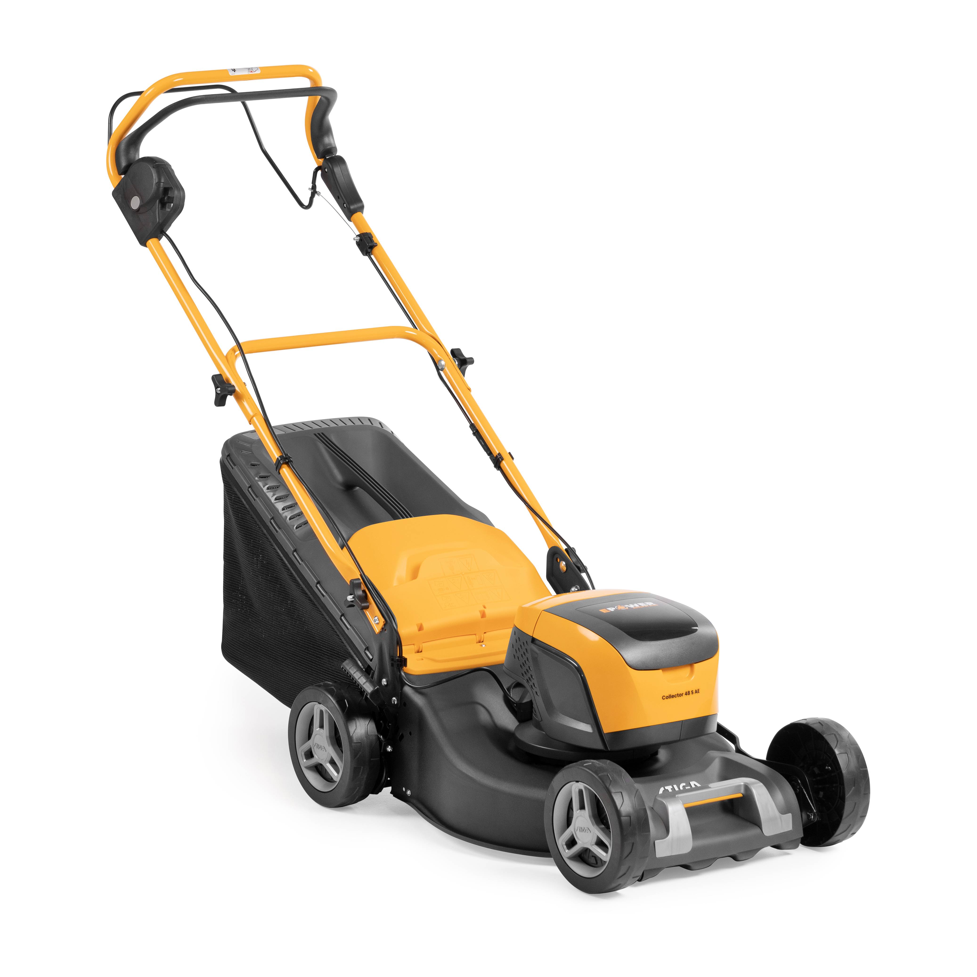 Stiga - Tondeuse Collector 48 S AE Kit, batterie 48V 5Ah, largeur 46 cm - STIGA - Image 1