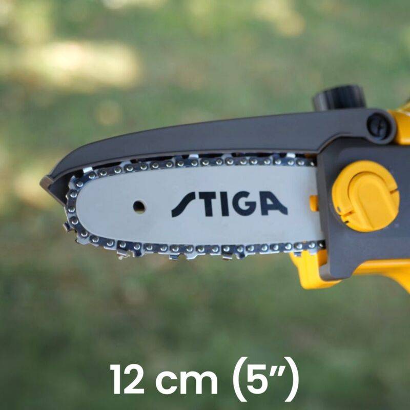 Stiga - Kit scie d'élagage PR 100e, batterie 20V 2Ah, coupe 120 brins, lubrifiants automatiques - STIGA - Image 10