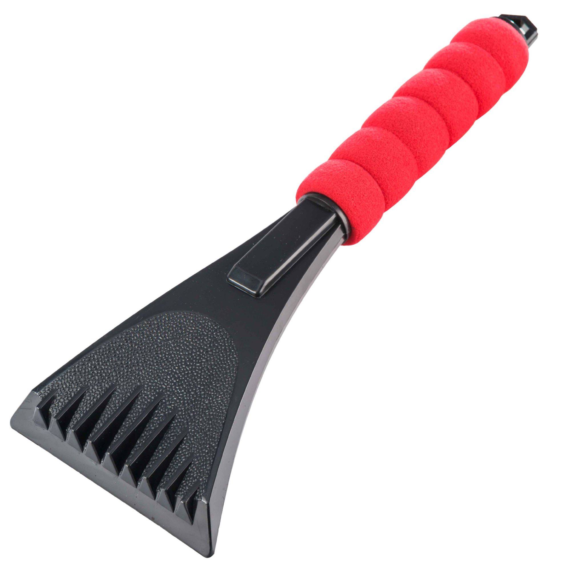 Raclette givre manche mousse rouge L.32.5 cm l.9.0 cm H.31.5 cm P.0.075 kg - Bricorama - Image 2