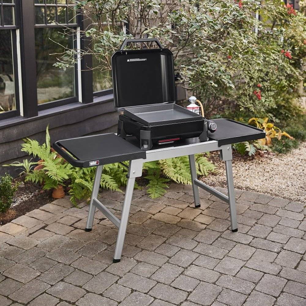 Weber - Support pliable pour plancha matière acier noir L.157.2 cm l.54.6 cm H.75.9 cm - Weber - Image 3