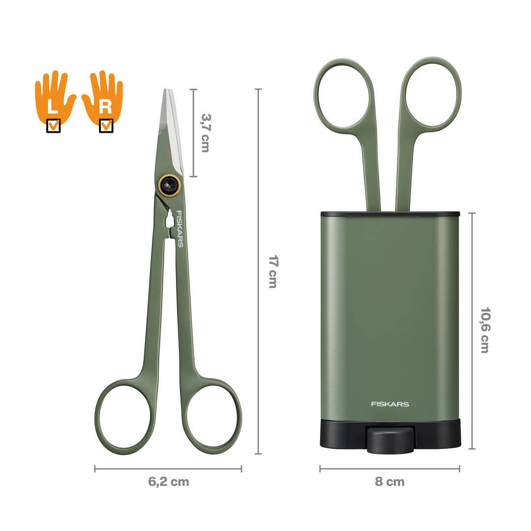 Fiskars - Sécateur de précision pour plantes d'intérieur avec support Plant care - FISKARS - Image 3