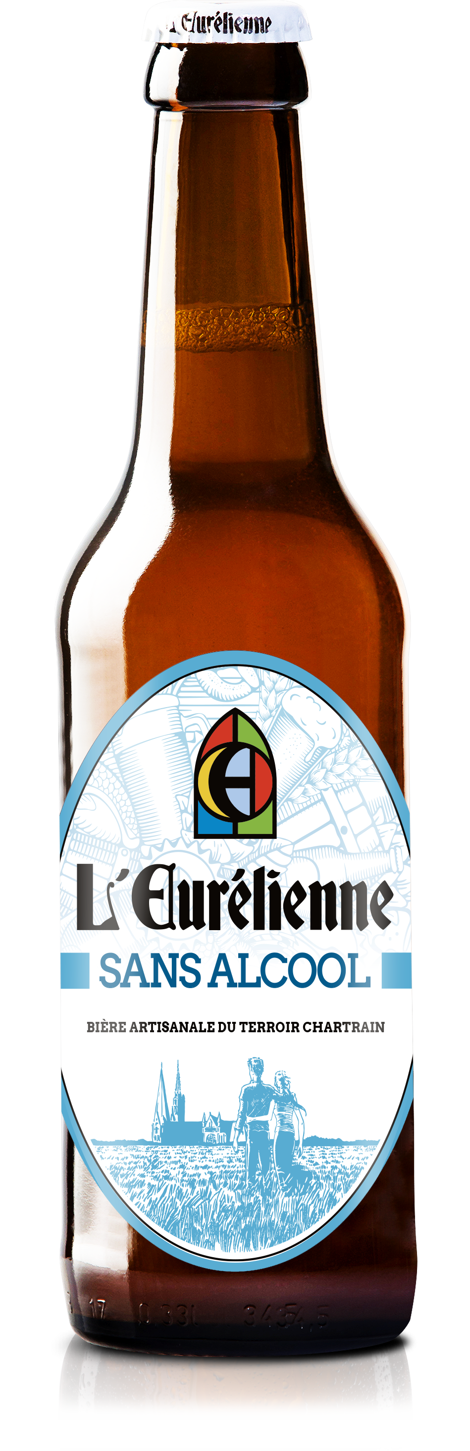 L'eurelienne - Bière sans alcool 33 cl - L'Eurélienne
