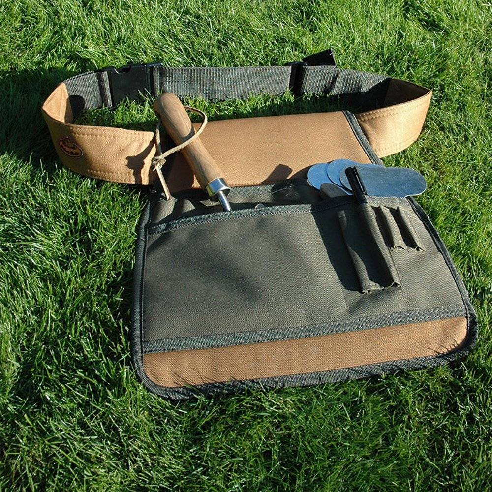 Ceinture à outils de jardin polyester vert ajustable - Esschert design bv 1 - Image 2