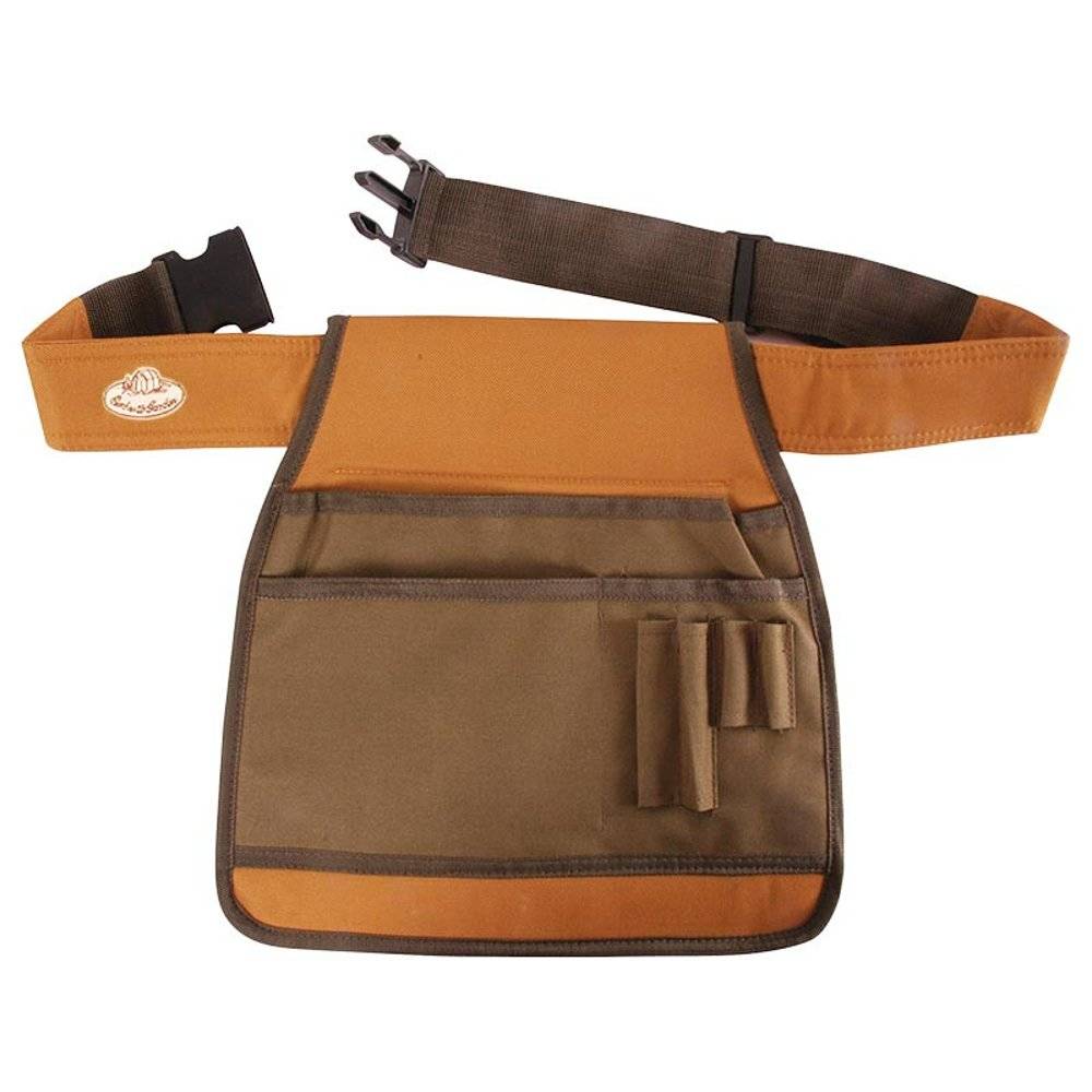Ceinture à outils de jardin polyester vert ajustable - Esschert design bv 1 - Image 1