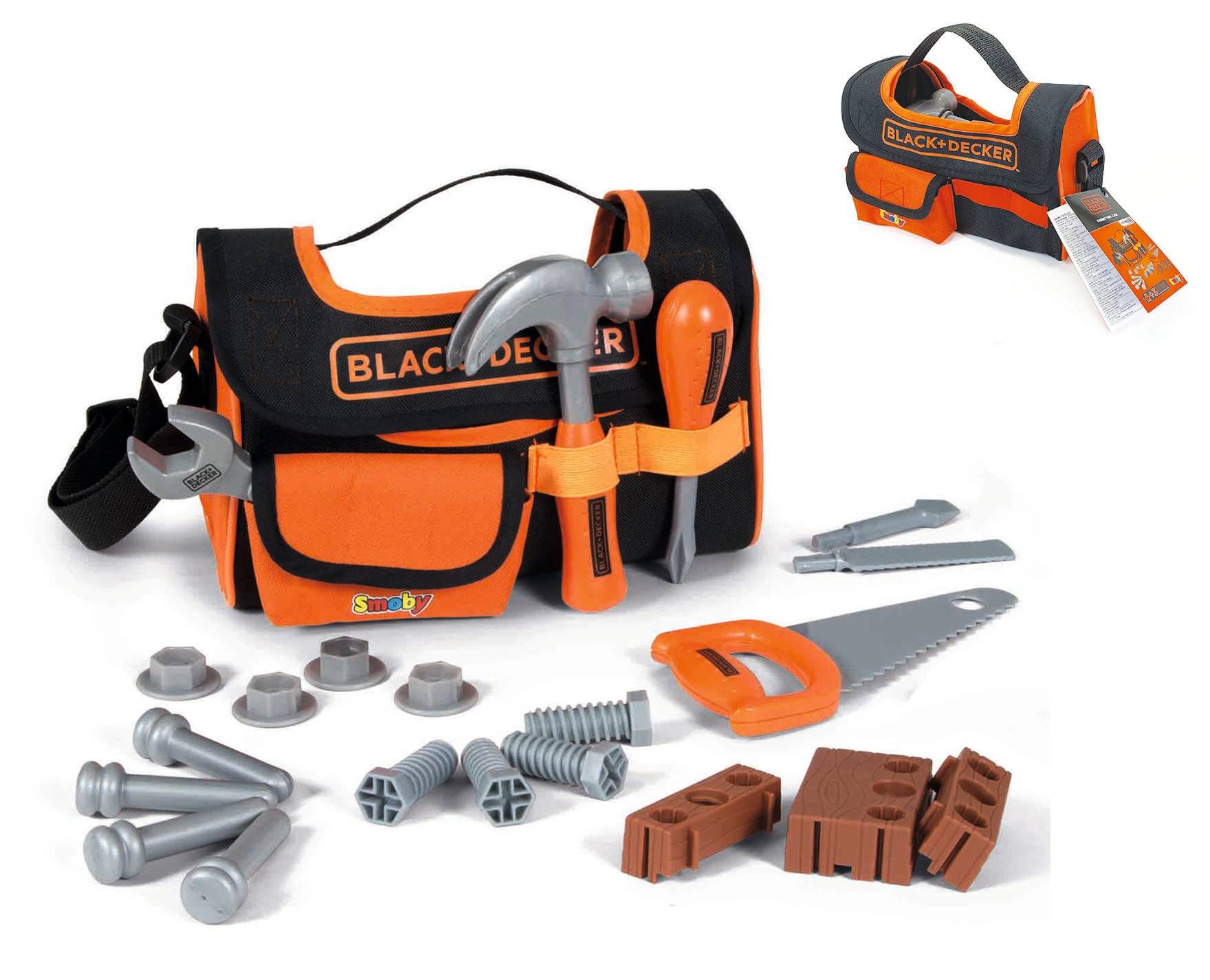 Smoby - Caisse à outils en tissu Black + Decker - Image 1