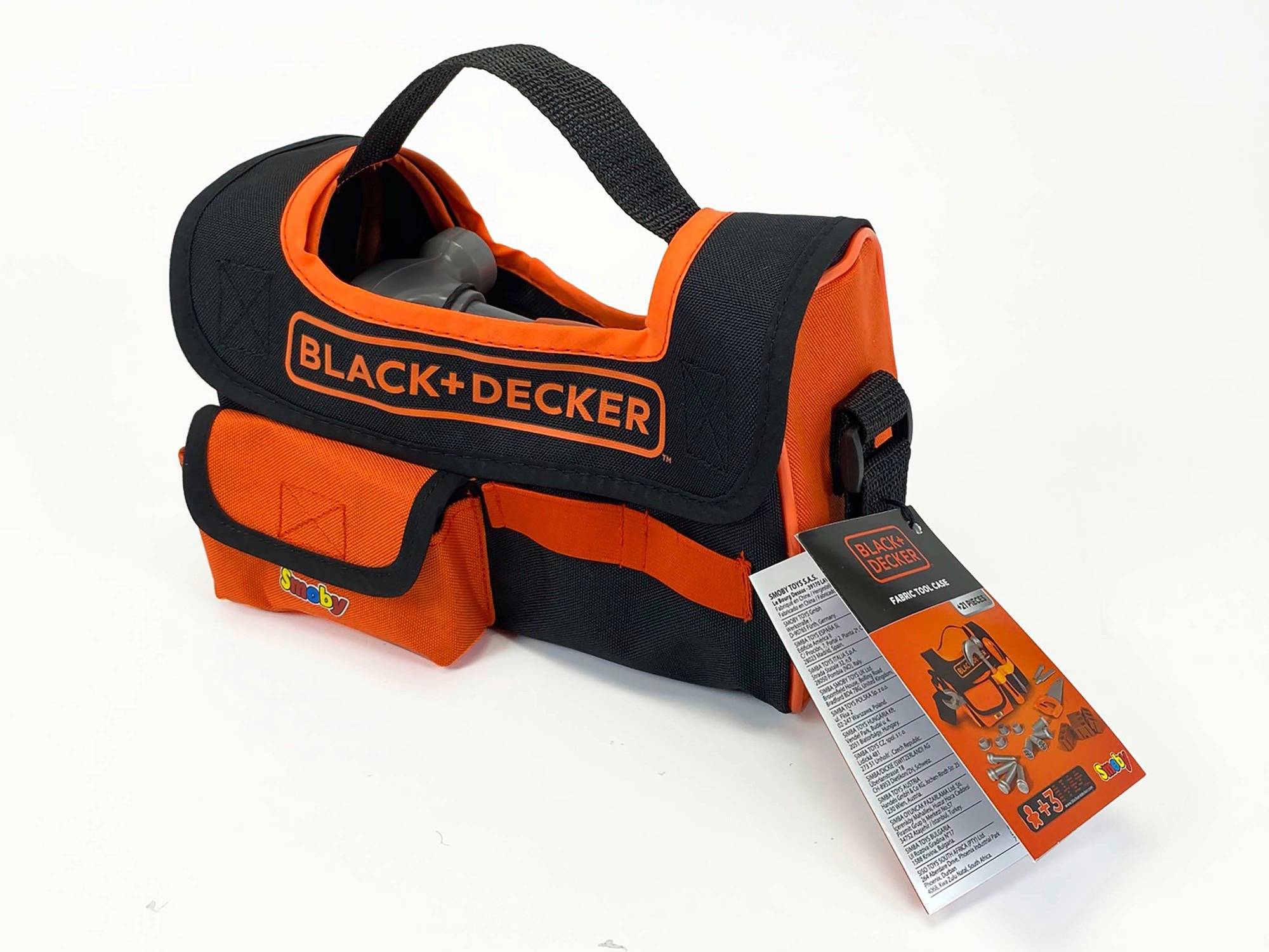 Smoby - Caisse à outils en tissu Black + Decker - Image 2